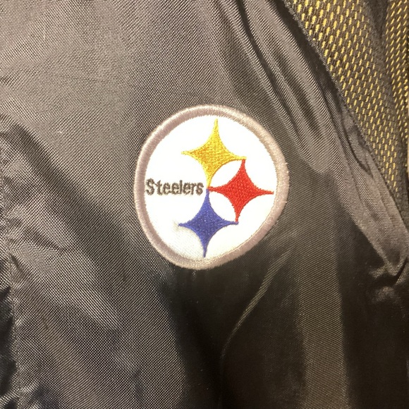 Pro Players Vintage Pittsburgh Steelers mens coat jacket size XL - Picture 4 of 13